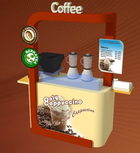 coffee booth